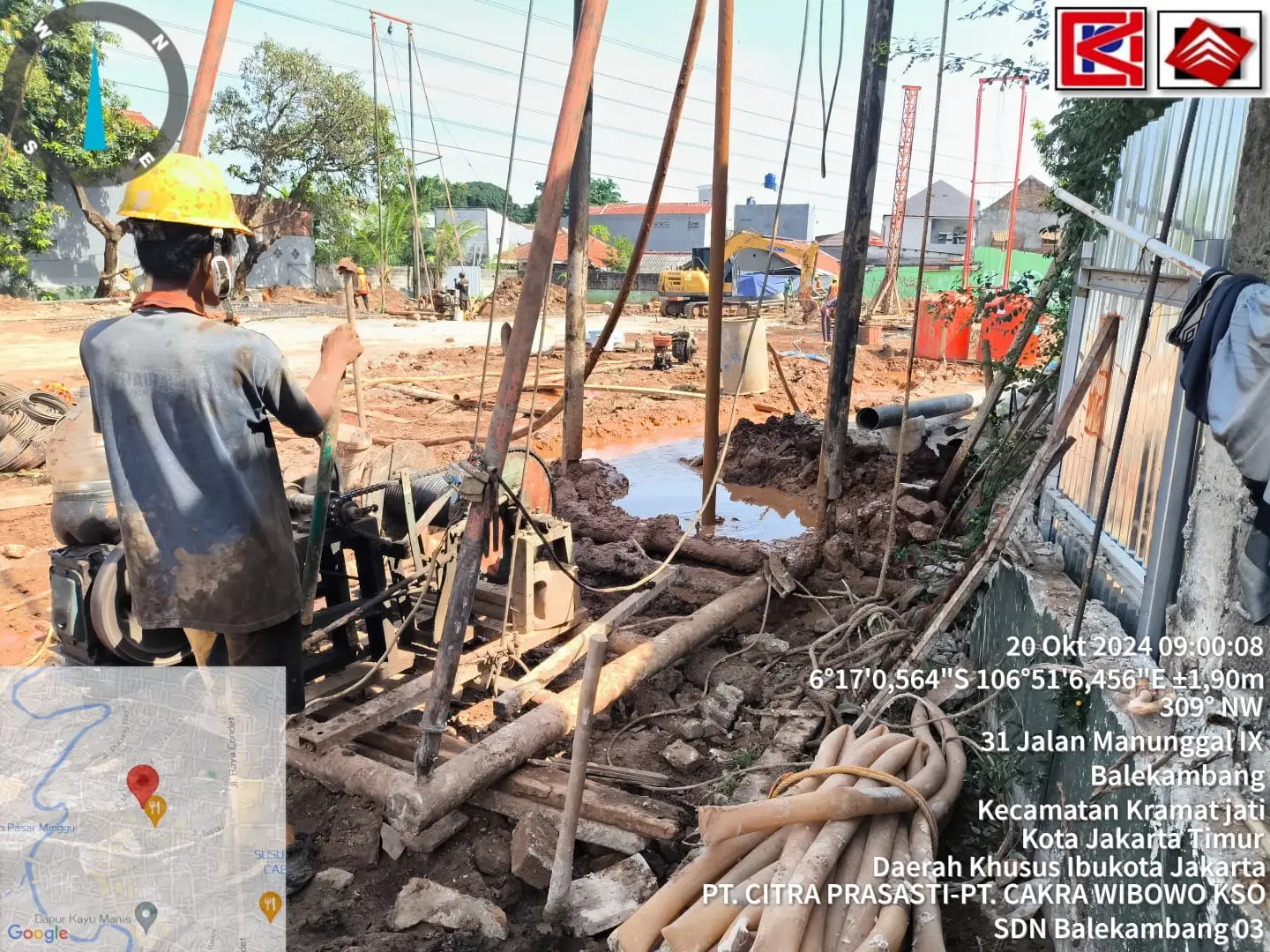 Apa perbedaan strauss pile dan bore pile